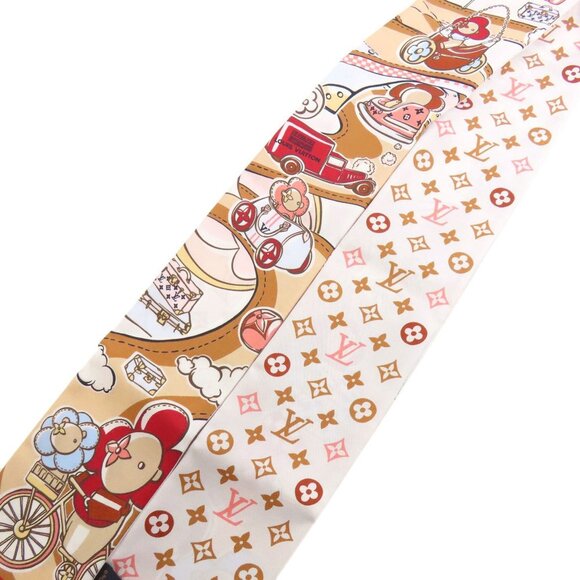 LOUIS VUITTON Brown Scarf - Picture 2 of 10